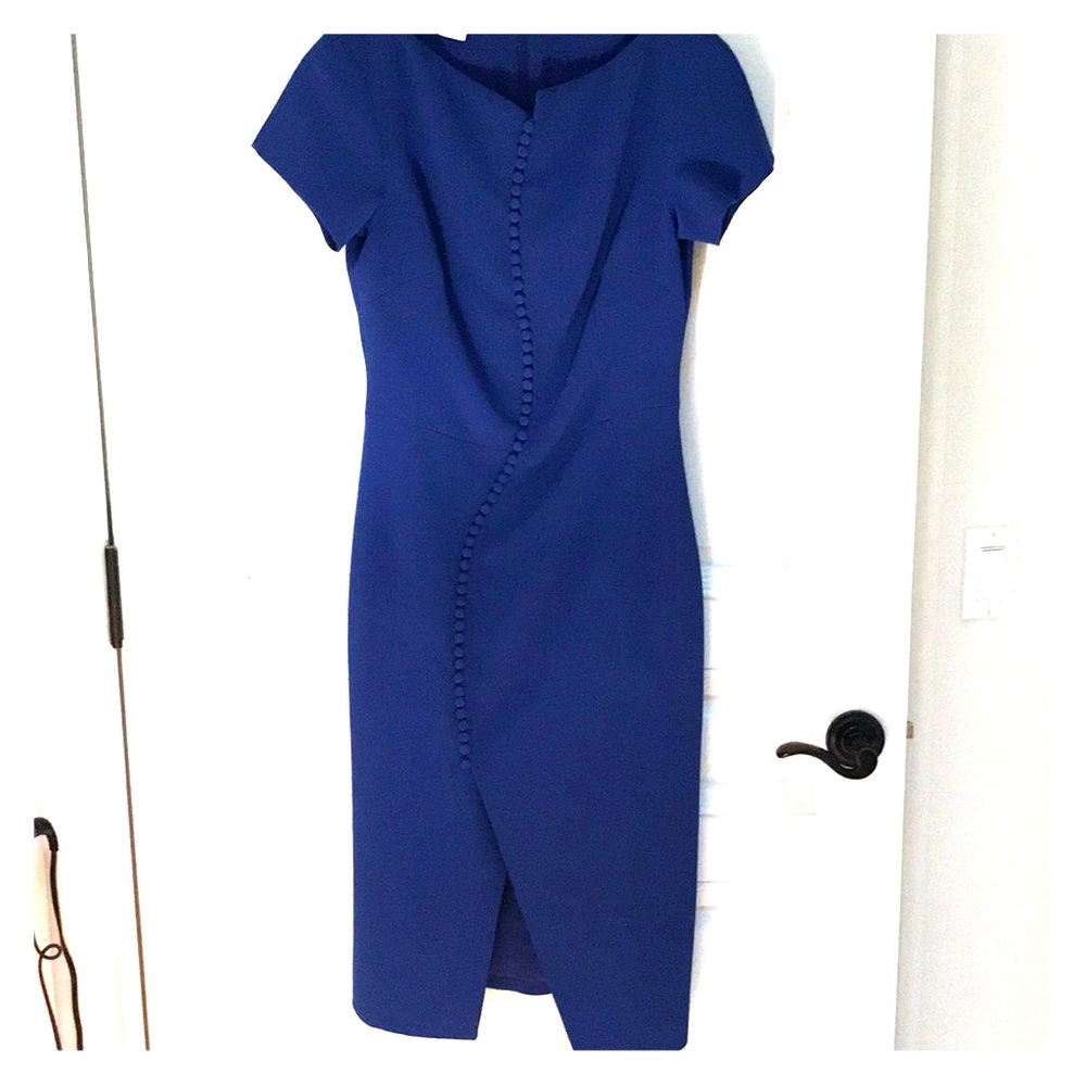 SOLD Blue antonio berardi designer dress !